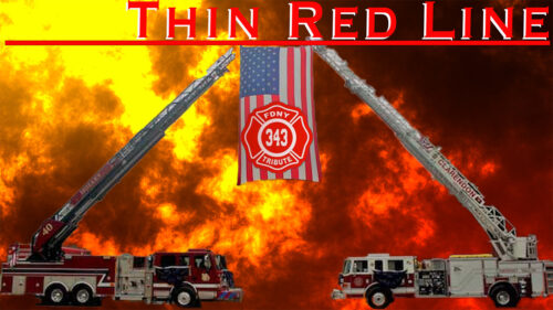 Thin Red Line Flags (Fire Department)